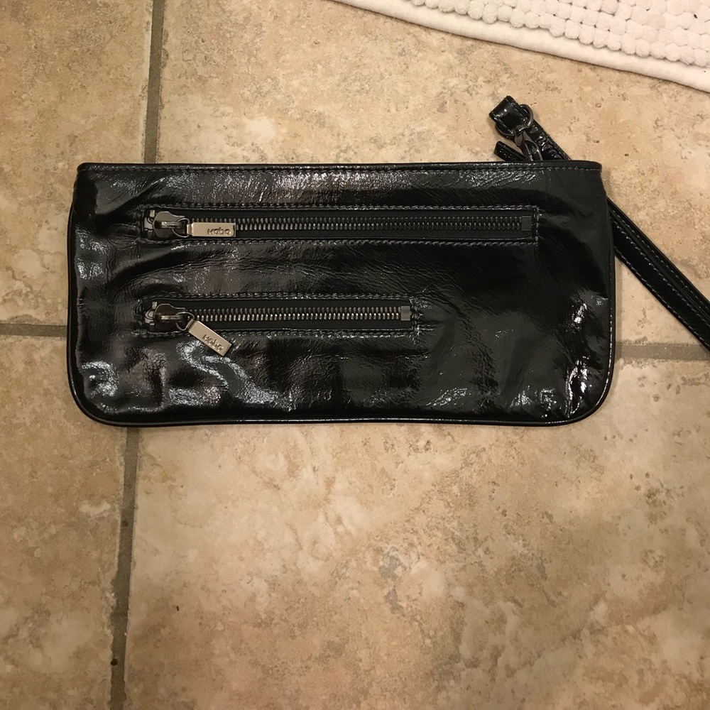 Hobo black wristlet